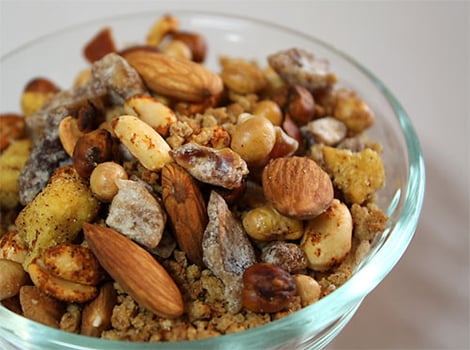 create a variety of trail mixes