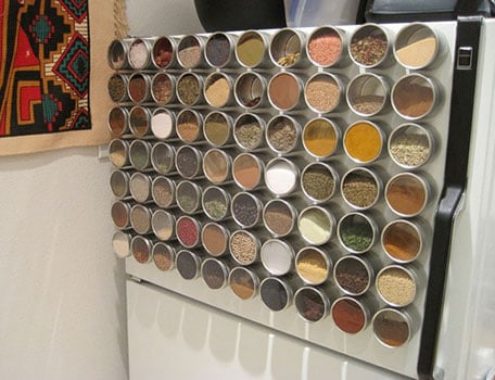 magnetize spice containers