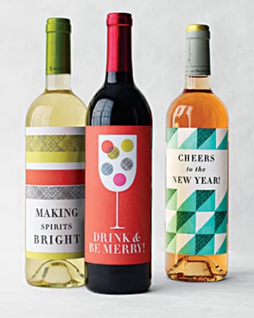 personalize wine bottle labels
