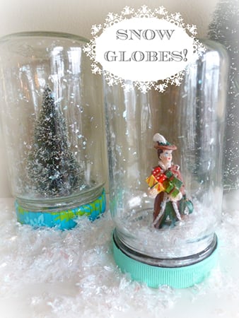 shake up a gift card snow globe