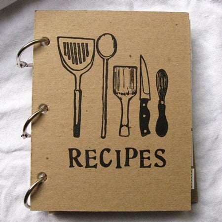 write a recipe book