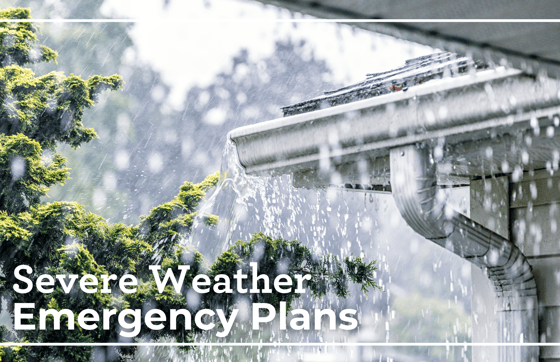 Severe Weather Emergency Plans