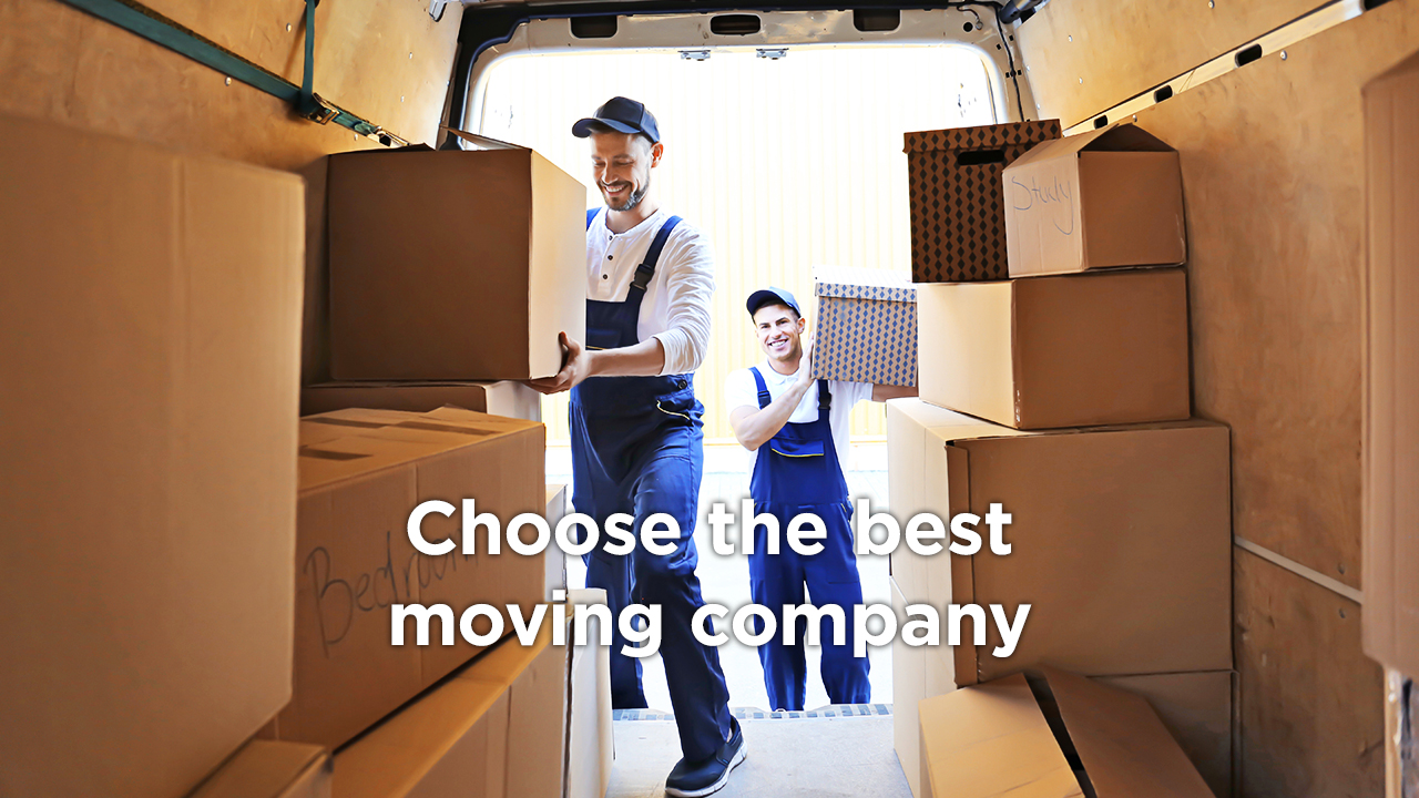 how to choose the best moving company