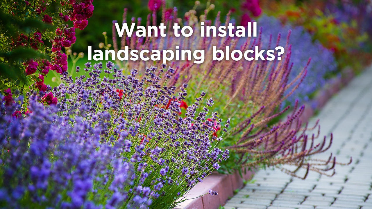 A New Homeowner’s How-To Advice on Installing Landscape Edging Blocks
